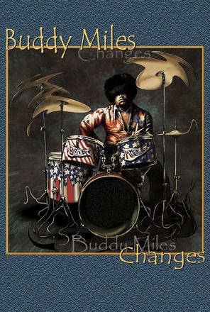 DVD-Cover-Illustration: Buddy Miles