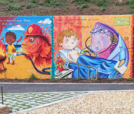 Wandmalerei Saarland Franz Schmidt