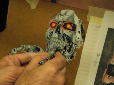 Custom-Airbrush in Flipper-Gehäuse