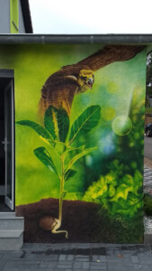 Fassadengestaltung Heusweiler/Saar Airbrush Fassadengestaltung