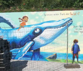 Wandmalerei Saarland Franz Schmidt