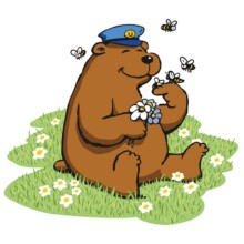 Illustration Bär Saarland