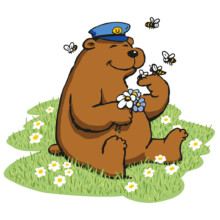Illustration Bär Saarland