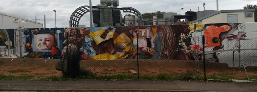 Airbrush, Graffiti, Saarland, Wandmalerei