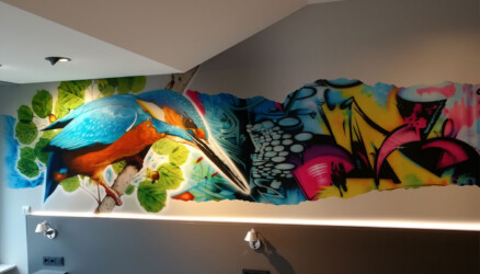 Airbrush Wandmalerei