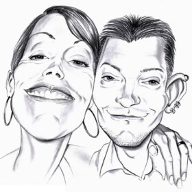 Karikaturen - Portraits - Franz Schmidt