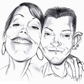 Karikaturen - Portraits - Franz Schmidt